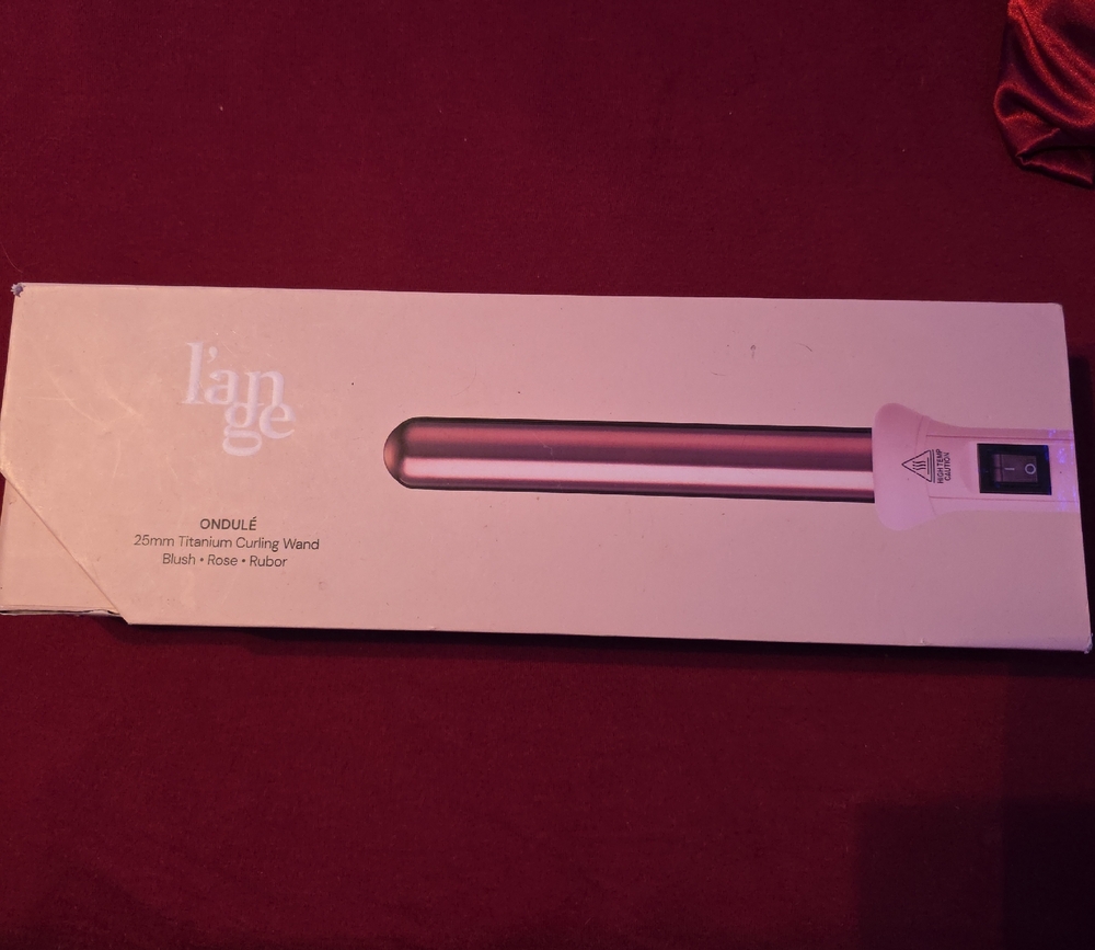 Lange Rose Titanium Curling Wand